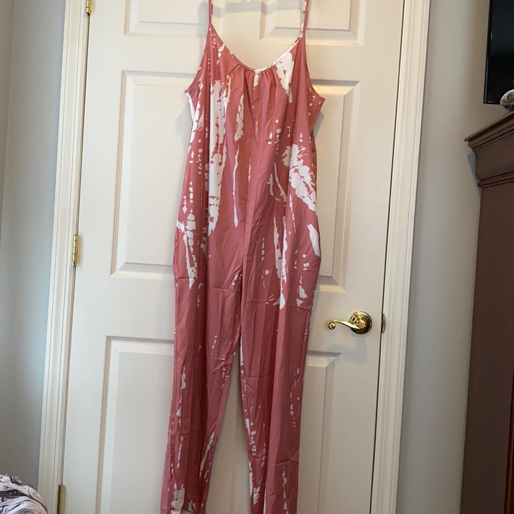 Pink Jumpsuit- SIZE 2XL